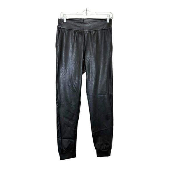 Commando Faux Leather Jogger in Black Size S - Picture 1 of 3